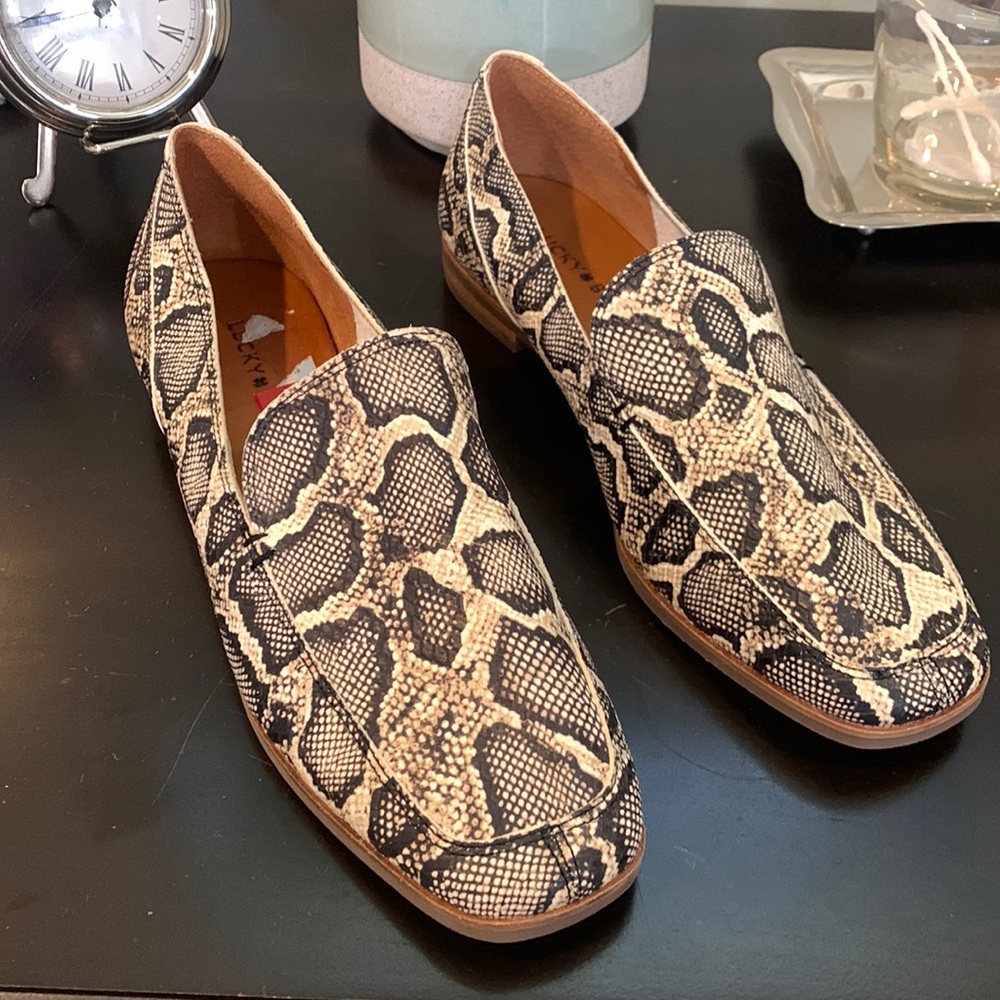 Lucky Brand Size 8 Leather Shoes
